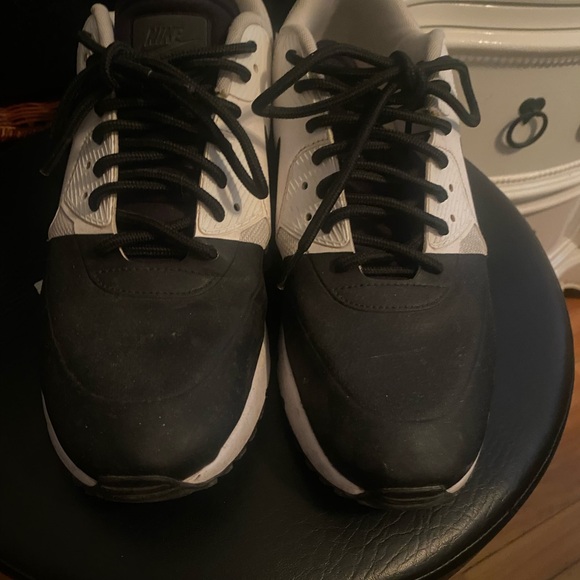 Size 9 men nike air max 90 ultra 2.0 SE black/white - Picture 6 of 8